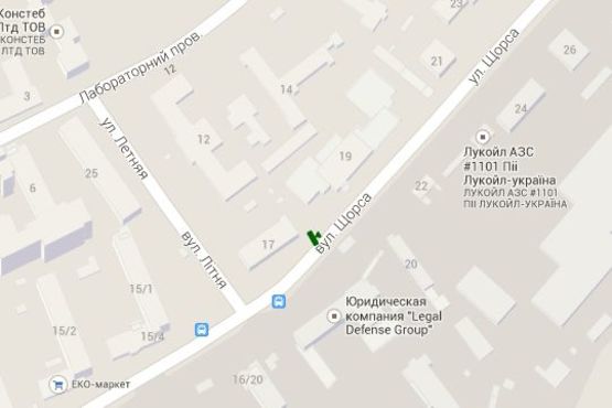 Схема рекламной плоскости по адресу Коновальця Євгена вул. (Щорса вул.), 17 (в напр. Червоноармійської вул.) Схема рекламной плоскости по адресу Коновальця Євгена вул. (Щорса вул.), 17 (в напр. Червоноармійської вул.)