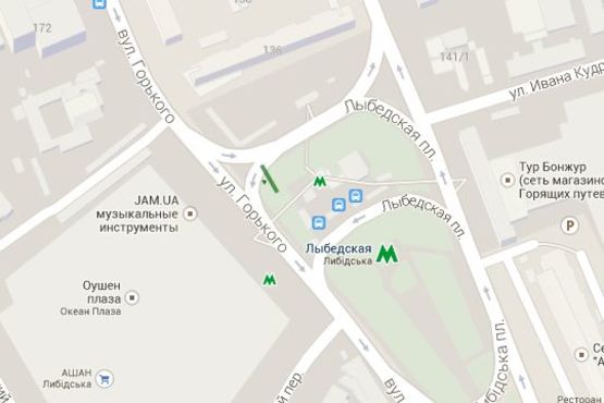 Схема рекламной плоскости по адресу Либідська пл., ТРЦ "Оcean PLaza";  ст. метро "Либідська"; вихід (з боку вул. Горького Антоновича) Схема рекламной плоскости по адресу Либідська пл., ТРЦ "Оcean PLaza";  ст. метро "Либідська"; вихід (з боку вул. Горького Антоновича)