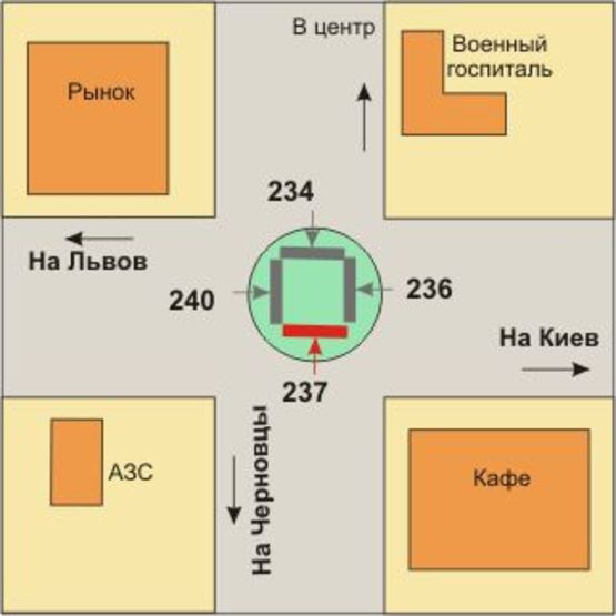 Схема рекламної площини за адресою ринок Аеродром (Черновцы) Схема рекламної площини за адресою ринок Аеродром (Черновцы)