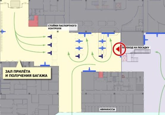 Схема рекламної площини за адресою Зал получения багажа, 1 этаж (Терминал А) Схема рекламної площини за адресою Зал получения багажа, 1 этаж (Терминал А)
