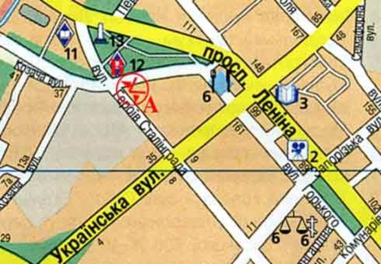 Схема рекламной плоскости по адресу Школьная ул., 1 Схема рекламной плоскости по адресу Школьная ул., 1