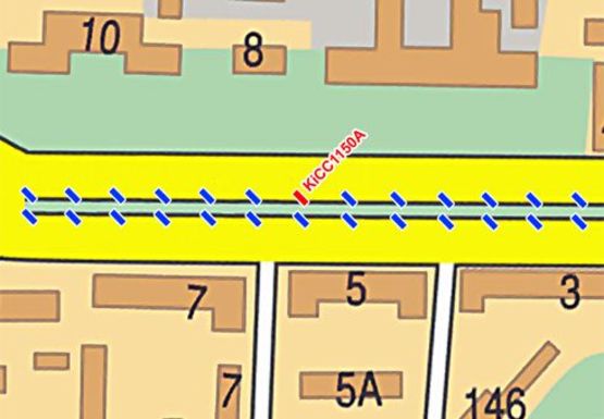 Схема рекламной плоскости по адресу Победы пр. Схема рекламной плоскости по адресу Победы пр.