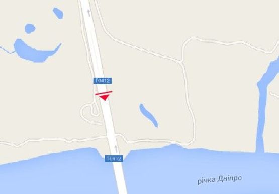 Схема рекламної площини за адресою Набережная ул., мост через Днепр Схема рекламної площини за адресою Набережная ул., мост через Днепр