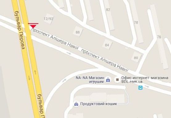 Схема рекламної площини за адресою Перова б-р, 12/92