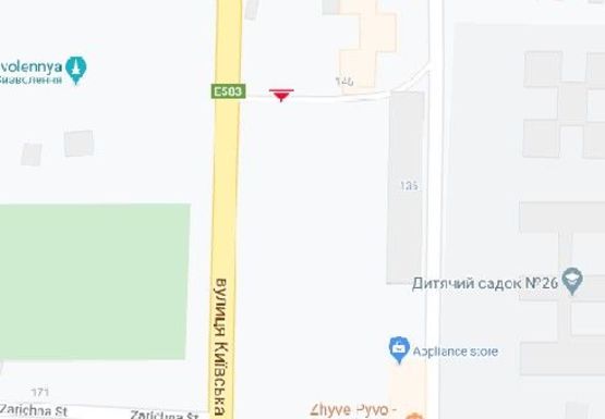 Схема рекламной плоскости по адресу Киевская ул., 146 Схема рекламной плоскости по адресу Киевская ул., 146