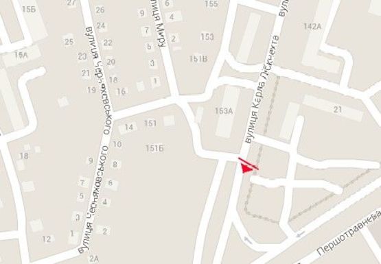 Схема рекламной плоскости по адресу Карла Либкнехта ул., 158