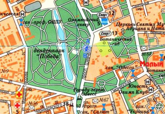 Схема рекламной плоскости по адресу Шевченко пр., (парк "Победа") Схема рекламной плоскости по адресу Шевченко пр., (парк "Победа")