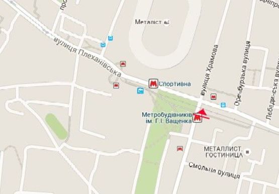 Схема рекламной плоскости по адресу Державинская ул. - Плехановская ул.