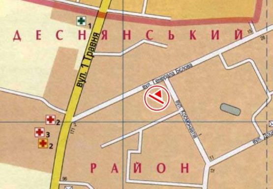 Схема рекламной плоскости по адресу Белова ул. - Космонавтов ул. Схема рекламной плоскости по адресу Белова ул. - Космонавтов ул.