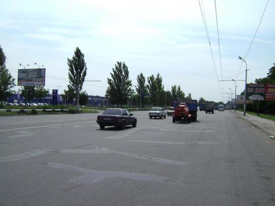 Схема рекламної площини за адресою Запорізьке шосе–Панікахи (за «Метро»), сторона Б Схема рекламної площини за адресою Запорізьке шосе–Панікахи (за «Метро»), сторона Б