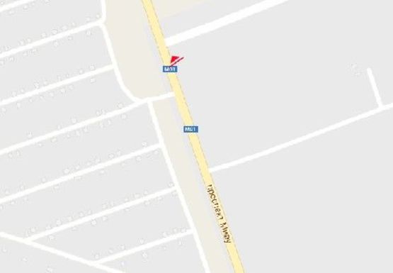 Схема рекламной плоскости по адресу Гомельский въезд Схема рекламной плоскости по адресу Гомельский въезд