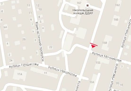 Схема рекламної площини за адресою Карла Либкнехта ул., 163