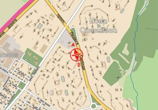 Схема рекламной плоскости по адресу Свободы Людвига пр., 35