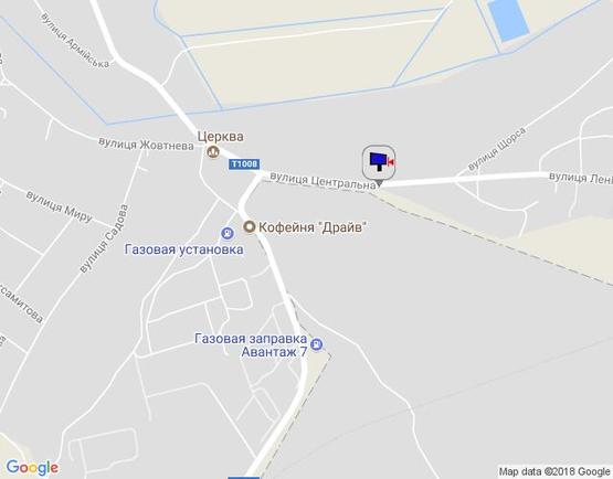 Схема рекламной плоскости по адресу с. Пухівка, вул. Леніна, навпроти №34 Схема рекламной плоскости по адресу с. Пухівка, вул. Леніна, навпроти №34