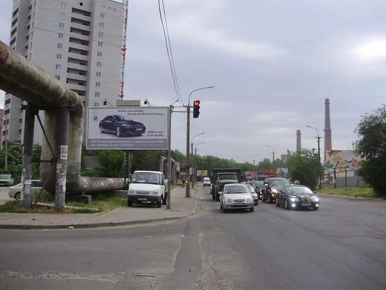 Схема рекламної площини за адресою Космічна р-н "Billa", сторона Б2 Схема рекламної площини за адресою Космічна р-н "Billa", сторона Б2