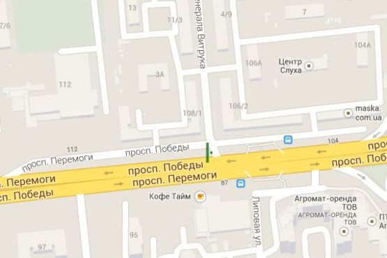 Схема рекламної площини за адресою Перемоги просп., 108: ст. метро "Святошин" (в напр. Кільцевої дороги) Схема рекламної площини за адресою Перемоги просп., 108: ст. метро "Святошин" (в напр. Кільцевої дороги)