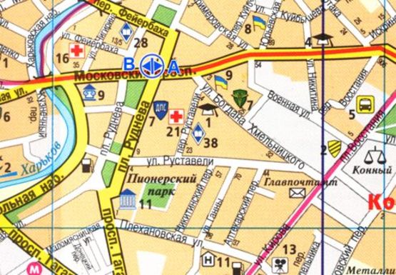 Схема рекламной плоскости по адресу Московский пр. - Фейербаха пер. Схема рекламной плоскости по адресу Московский пр. - Фейербаха пер.