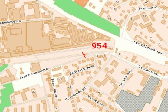 Схема рекламной плоскости по адресу Львівське шосе, 13 (от города) Схема рекламной плоскости по адресу Львівське шосе, 13 (от города)