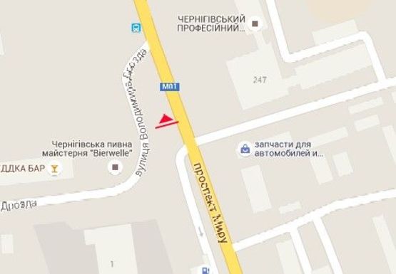 Схема рекламной плоскости по адресу Мира пр. - Мира пр., 247 Схема рекламной плоскости по адресу Мира пр. - Мира пр., 247