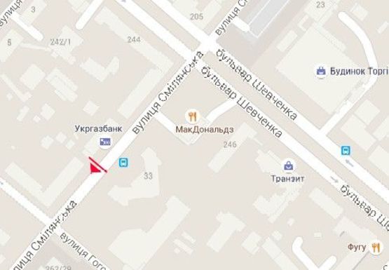 Схема рекламной плоскости по адресу Смелянская ул., 38-40 Схема рекламной плоскости по адресу Смелянская ул., 38-40