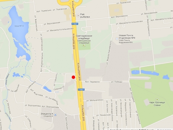 Схема рекламної площини за адресою ул. Б.Окружная / АТЛ -  в напр. "Форум"-"Альцест" к Одесской пл. (нижний)