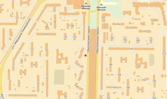 Схема рекламної площини за адресою Киквидзе ул, 26, напр. к Леси Украинки бул., напротив автос. "Skoda" Схема рекламної площини за адресою Киквидзе ул, 26, напр. к Леси Украинки бул., напротив автос. "Skoda"