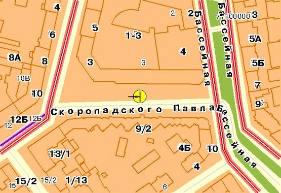 Схема рекламной плоскости по адресу Новый Проезд ул. Схема рекламной плоскости по адресу Новый Проезд ул.