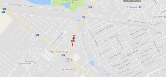 Схема рекламной плоскости по адресу Черниговская ул. (АЗС) Схема рекламной плоскости по адресу Черниговская ул. (АЗС)