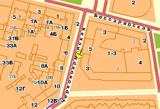 Схема рекламной плоскости по адресу Большая Васильковская ул. Схема рекламной плоскости по адресу Большая Васильковская ул.