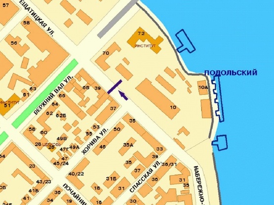 Схема рекламної площини за адресою Набережно-Крещатицкая ул. 70, перекресток с ул.В.Вал, на Рыбальский мост Схема рекламної площини за адресою Набережно-Крещатицкая ул. 70, перекресток с ул.В.Вал, на Рыбальский мост