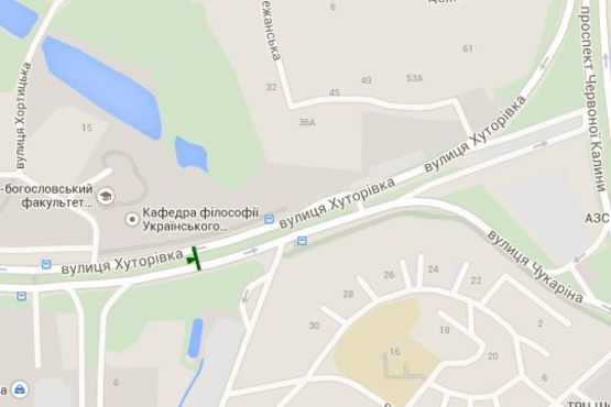 Схема рекламной плоскости по адресу Хуторівка вул. - Віктора Чукаріна вул. (до пр. Червоної Калини) Схема рекламной плоскости по адресу Хуторівка вул. - Віктора Чукаріна вул. (до пр. Червоної Калини)