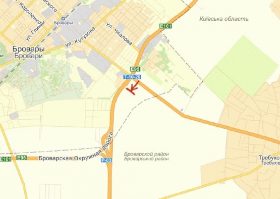 Схема рекламной плоскости по адресу Выезд из Киева, в сторону Чернигова, к котедж.городку Княжичи 27 км Схема рекламной плоскости по адресу Выезд из Киева, в сторону Чернигова, к котедж.городку Княжичи 27 км