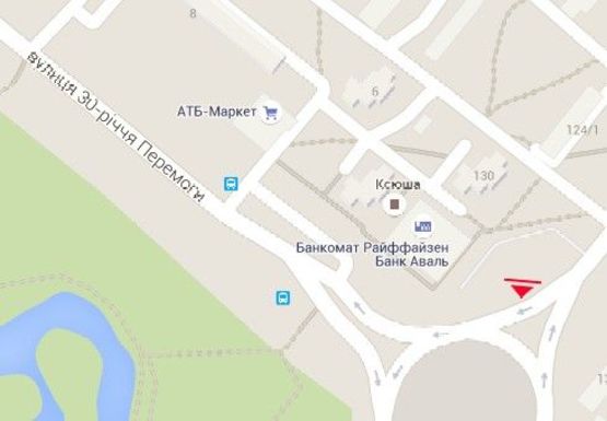 Схема рекламной плоскости по адресу Смелянская ул. - 30 летия Победы ул. Схема рекламной плоскости по адресу Смелянская ул. - 30 летия Победы ул.