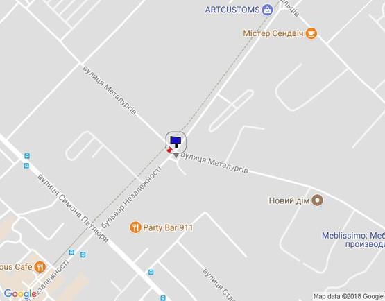 Схема рекламной плоскости по адресу м.Бровари, бул. Незалежності, вул.Металургів, АЗК WOG Схема рекламной плоскости по адресу м.Бровари, бул. Незалежності, вул.Металургів, АЗК WOG