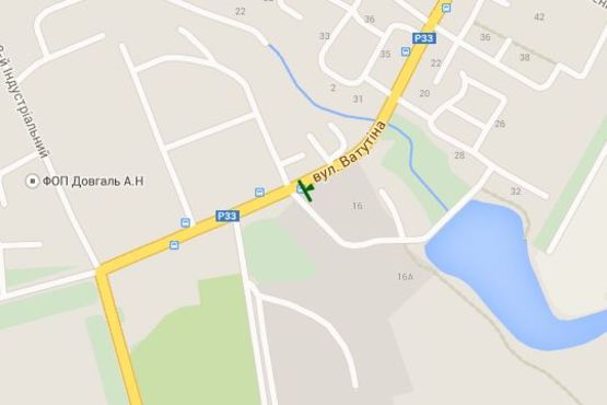 Схема рекламної площини за адресою Ватутіна вул., (автовокзал) Схема рекламної площини за адресою Ватутіна вул., (автовокзал)