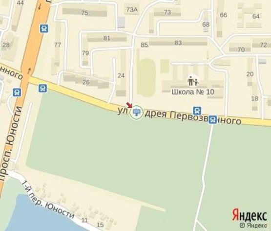 Схема рекламной плоскости по адресу Первозванного ул., 22 (400м до пр. Космонавтов) Схема рекламной плоскости по адресу Первозванного ул., 22 (400м до пр. Космонавтов)