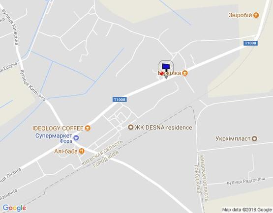 Схема рекламной плоскости по адресу с.Зазим'я, вул.Лісова, навпроти АЗС Маркет Схема рекламной плоскости по адресу с.Зазим'я, вул.Лісова, навпроти АЗС Маркет