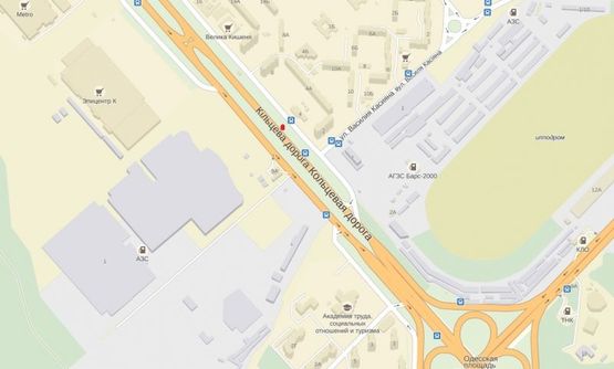 Схема рекламной плоскости по адресу Кольцевая дорога/Лятошинского ул.4 (напротив ТЦ "Эпицентр") Схема рекламной плоскости по адресу Кольцевая дорога/Лятошинского ул.4 (напротив ТЦ "Эпицентр")