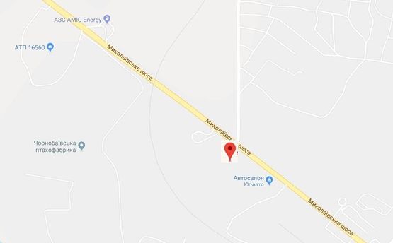 Схема рекламної площини за адресою Миколаївське шосе(в'їзд в м.Херсон)/поворот на с. Степанївка Схема рекламної площини за адресою Миколаївське шосе(в'їзд в м.Херсон)/поворот на с. Степанївка