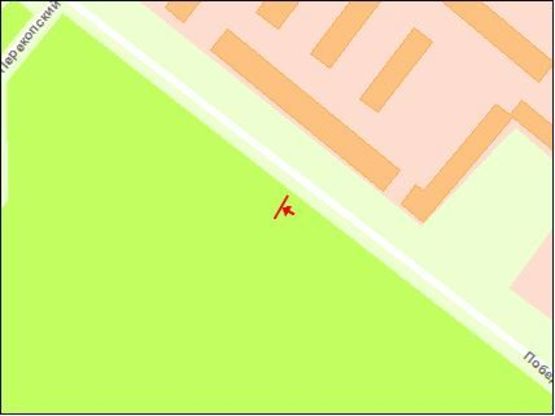 Схема рекламної площини за адресою вул.Перемоги - Вознесенівський ринок, АЗС "ТНК", ст.Б