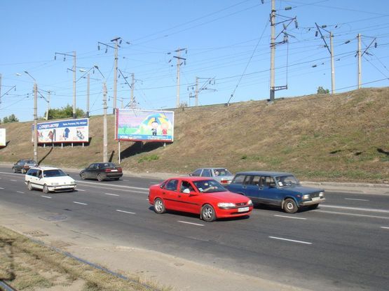 Схема рекламной плоскости по адресу ул. Балковская / Пересыпь / Херсонский Сквер №5