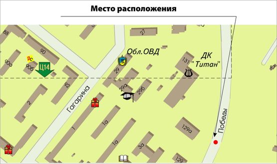 Схема рекламної площини за адресою Победы, 132 Схема рекламної площини за адресою Победы, 132