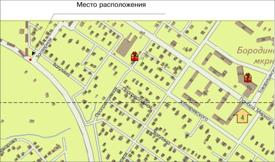 Схема рекламной плоскости по адресу Тиражная_Заозерная (АЗС ТНК)