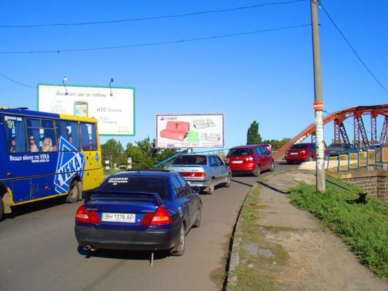 Схема рекламной плоскости по адресу Ул. Поездная / Горбатый мост Схема рекламной плоскости по адресу Ул. Поездная / Горбатый мост