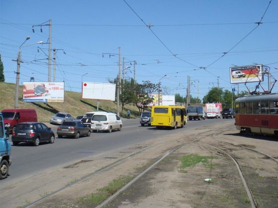 Схема рекламной плоскости по адресу ул. Балковская / Пересыпь / Херсонский Сквер № 2