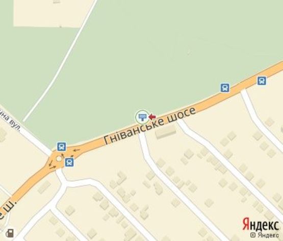 Схема рекламной плоскости по адресу Гниванское шоссе, место №2 от  Пирогова ул.  300 м. к Аграрному Университету Схема рекламной плоскости по адресу Гниванское шоссе, место №2 от  Пирогова ул.  300 м. к Аграрному Университету