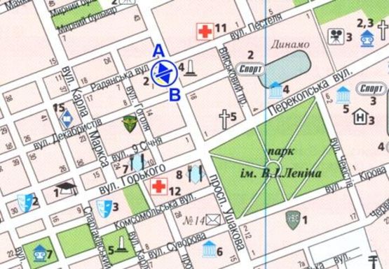 Схема рекламної площини за адресою Ушакова пр., 37 Схема рекламної площини за адресою Ушакова пр., 37