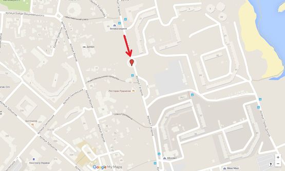 Схема рекламной плоскости по адресу ул. Гагарина, 31,(напротив спуска с гост. "Росава") Схема рекламной плоскости по адресу ул. Гагарина, 31,(напротив спуска с гост. "Росава")