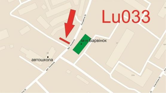 Схема рекламной плоскости по адресу Конякіна_супермаркет АТБ, Автостанція №1