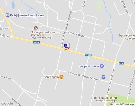 Схема рекламной плоскости по адресу г.Фастов, ул.Соборная, 63, м-н Космо Схема рекламной плоскости по адресу г.Фастов, ул.Соборная, 63, м-н Космо